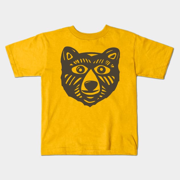 BEAR Kids T-Shirt by dylmor